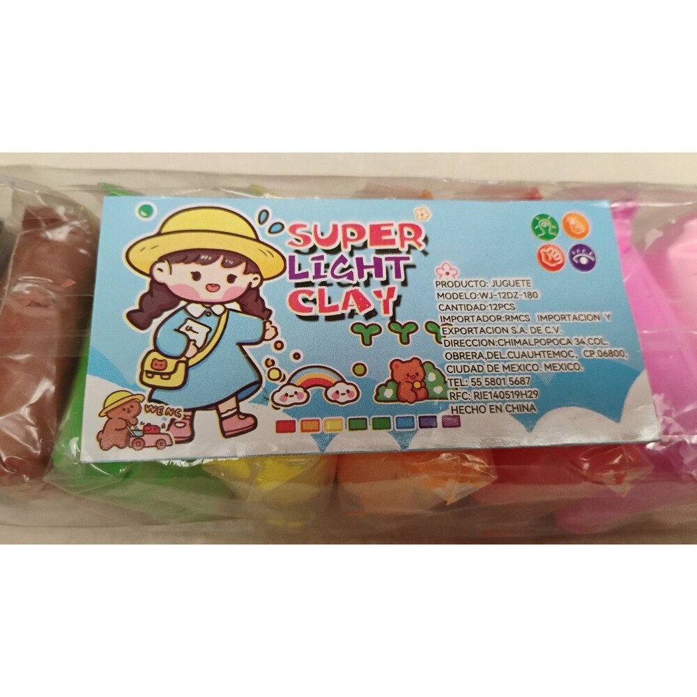 Super Light Clay Modeling Dough Art Craft Kit for Kids